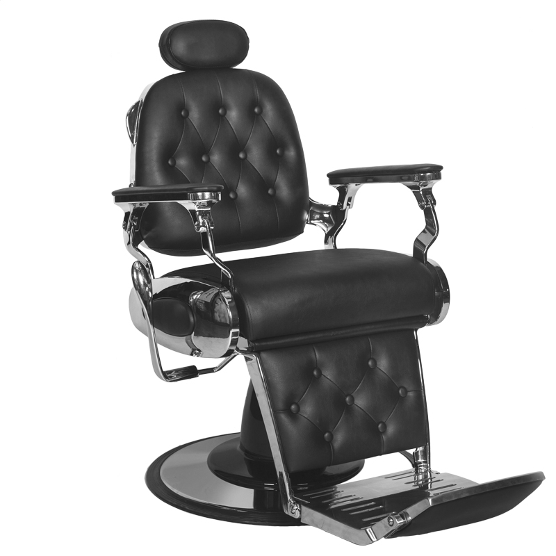 Barberarstol, herrklippstol och kundstol till barbershop