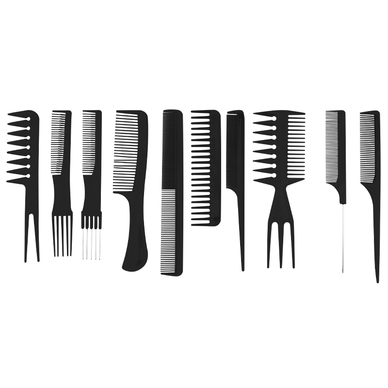 Saxar, knivar, borstar, kammar, förkläden, klippkappor och engångsartiklar  till frisörer och barberare
