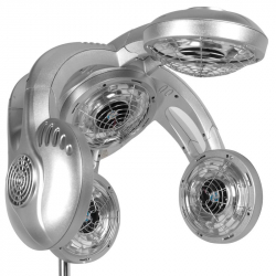 Climazon GABBIANO GL-505S silver med ozonering och stativ