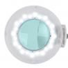 Förstoringslampa / golvlampa S5 LED med stativ vit