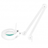 Förstoringslampa / bordslampa S5 LED med stativ vit