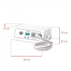 Elektrisk fotfil / nagelfil EXO PODO LINE med dammutsug