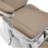 Elektrisk fotvårdsstol / behandlingsbänk AZZURRO 870S PEDI 3-motor beige / brun