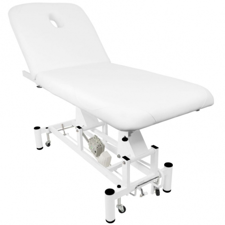 Elektrisk behandlingsbänk / massagebänk AZZURRO 684 1-motor vit
