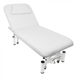Elektrisk behandlingsbänk / massagebänk AZZURRO 684 1-motor vit