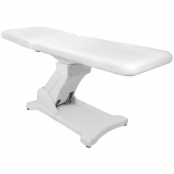 Elektrisk behandlingsbänk / massagebänk AZZURRO 808 vit 2-motor