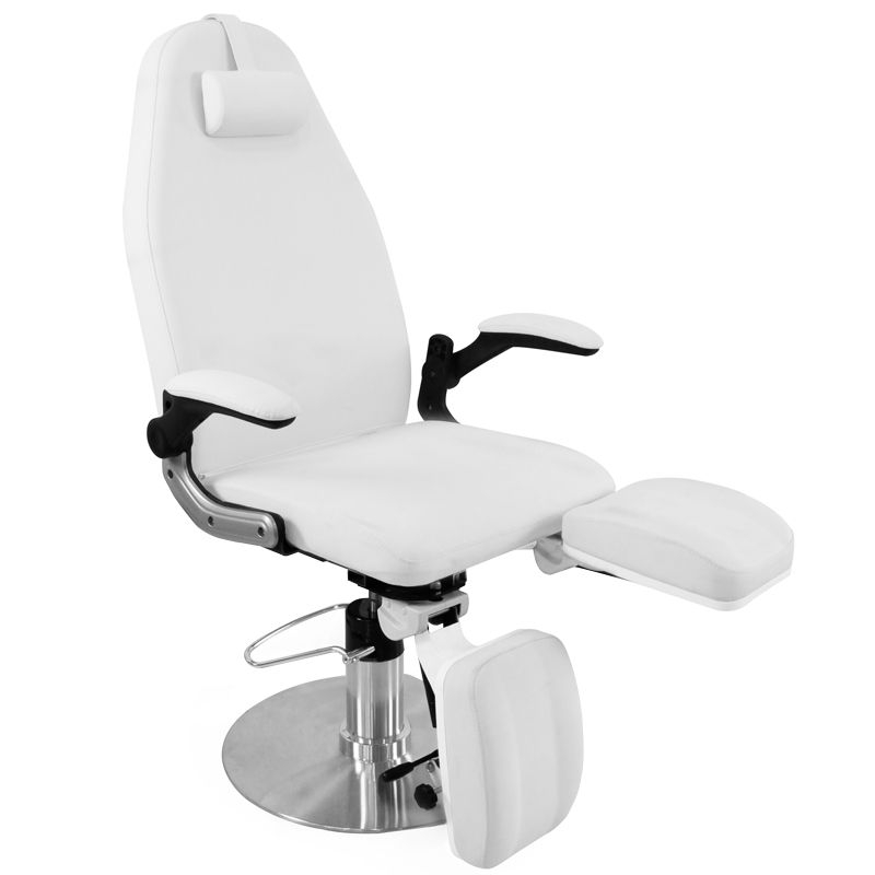 Fotvårdsstol / behandlingsbänk vit AZZURRO 713A PEDI Fotvårdsstol / behandlingsbänk vit AZZURRO 713A PEDI