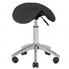 Sadelstol / arbetspall svart AM-302