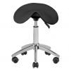 Sadelstol / arbetspall svart AM-302