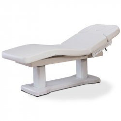 Elektrisk behandlingsbänk / massagesäng AZZURRO 818A vit 4-motor