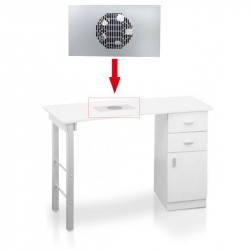 Inbyggningsbar utsug / dammuppsamlare MOMO S-41 SILVER 40W
