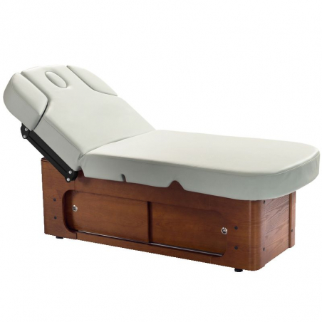 Elektrisk  massagebänk / behandlingssäng AZZURRO SPA WOOD 361A 4-motor