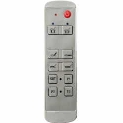 Elektrisk  massagebänk / behandlingssäng AZZURRO SPA WOOD 361A 4-motor
