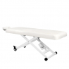 Behandlingsbänk / massagebänk AZZURRO 336 vit, 1-motor