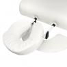 Behandlingsbänk / massagebänk AZZURRO 336 vit, 1-motor