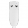 Behandlingsbänk / massagebänk AZZURRO 336 vit, 1-motor