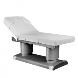 Elektrisk massagebänk / behandlingssäng AZZURRO 838 4-motor, uppvärmning, grå