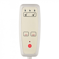 Elektrisk massagebänk / behandlingsbänk SPA AZZURRO 805 latte, 1-motor, uppvärmning