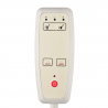 Elektrisk massagebänk / behandlingsbänk SPA AZZURRO 805 latte, 1-motor, uppvärmning