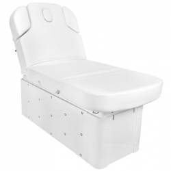 Elektrisk behandlingssäng / massagebänk AZZURRO SPA KRYSTAL 370-3 vit, 4-motor, uppvärmning