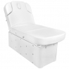 Elektrisk behandlingssäng / massagebänk AZZURRO SPA KRYSTAL 370-3 vit, 4-motor, uppvärmning