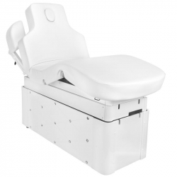 Elektrisk behandlingssäng / massagebänk AZZURRO SPA KRYSTAL 370-3 vit, 4-motor, uppvärmning