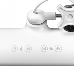 Arbetslampa / bordslampa ELEGANTE 801-TL LED vit, stativ, ljusintensitet, ljusfärg
