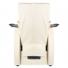 Elektrisk pedikyrstol / fotvårdsstol AZZURRO 101 beige med benstöd och massage