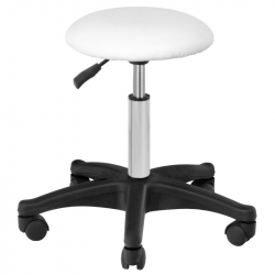 Arbetspall / arbetsstol AM-312 vit