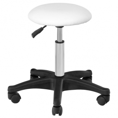Arbetspall / arbetsstol AM-312 vit