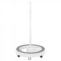 Förstoringslampa / arbetslampa ELEGANTE 6025 LED vit med stativ / hjul