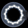 Förstoringslampa / golvlampa S5 LED med justerbar ljusintensitet vit
