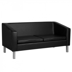 Väntrumssoffa GABBIANO BM18003 Svart