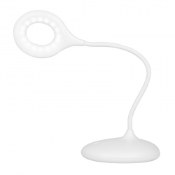 Arbetslampa / bordslampa SNAKE LED vit