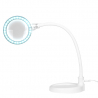 Arbetslampa / förstoringslampa ELEGANTE 2014-2R 30 LED 5D, 5 dioptrier