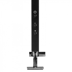 Arbetslampa / bordslampa med 3-axlar LED svart