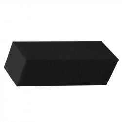 Nagelbuffer block svart 10 pack