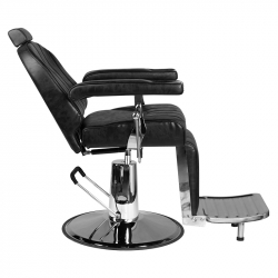 Barberarstol HAIR SYSTEM SM138 svart