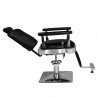 Barberarstol / frisörstol HAIR SYSTEM SM180 svart