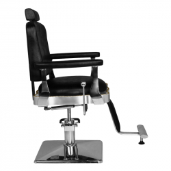 Barberarstol / frisörstol HAIR SYSTEM SM180 svart