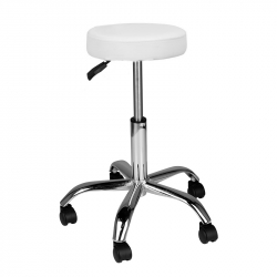 Arbetspall / arbetsstol AM-310 vit