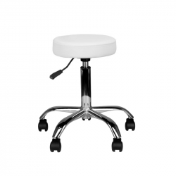 Arbetspall / arbetsstol AM-310 vit