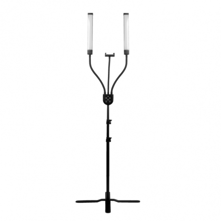 Makeup / sminklampa MSP-MJ-02 med stativ, mobilhållare, fjärrkontroll