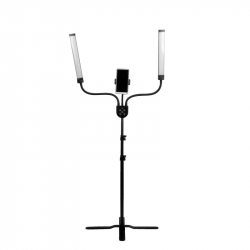 Makeup / sminklampa MSP-MJ-02 med stativ, mobilhållare, fjärrkontroll