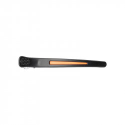 Hårklämmor / hårclips till frisörer E-13 11,5cm 6st mix neon