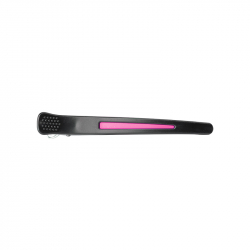Hårklämmor / hårclips till frisörer E-13 11,5cm 6st mix neon