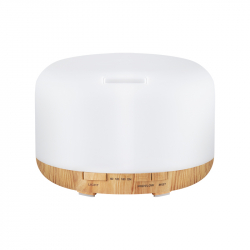 Luftfuktare / aroma diffuser SPA 03 LIGHT WOOD med aromaterapi 500ml med timer