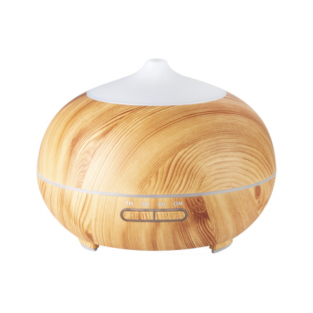 Luftfuktare / aroma diffuser SPA 06 LIGHT WOOD med aromaterapi 400 ml med timer
