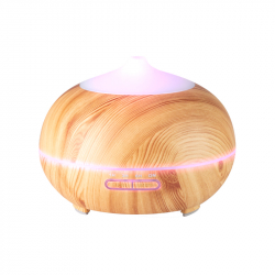 Luftfuktare / aroma diffuser SPA 06 LIGHT WOOD med aromaterapi 400 ml med timer