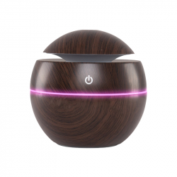 Luftfuktare SPA / aroma diffuser 16 DARK WOOD med aromaterapi 130ml